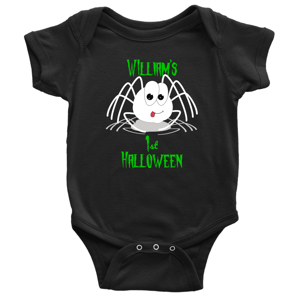 Personalized 1st Halloween Costume Baby Bodysuit (Short & Long Sleeve) - DNA Trends