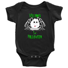 Personalized 1st Halloween Costume Baby Bodysuit (Short & Long Sleeve) - DNA Trends