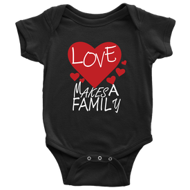 Family Love Baby Bodysuit - DNA Trends
