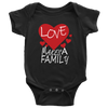 Family Love Baby Bodysuit - DNA Trends