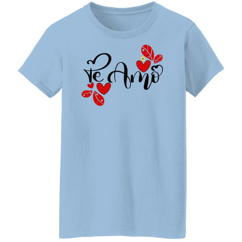 Image of Valentines Day  Te Amo  Ladies'  T-Shirt