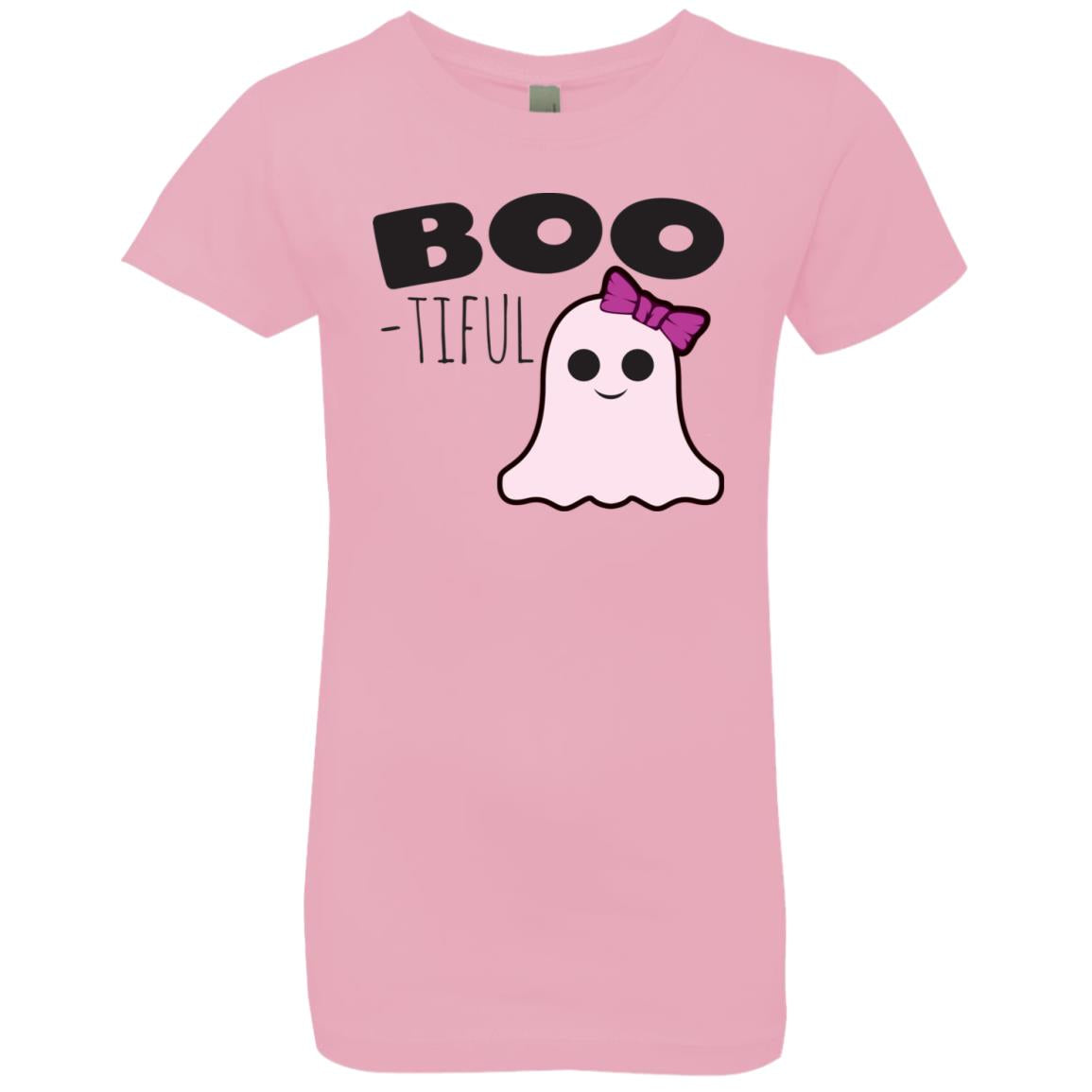 BOO-TIFUL Ghost Halloween Costume Girls' Princess T-Shirt