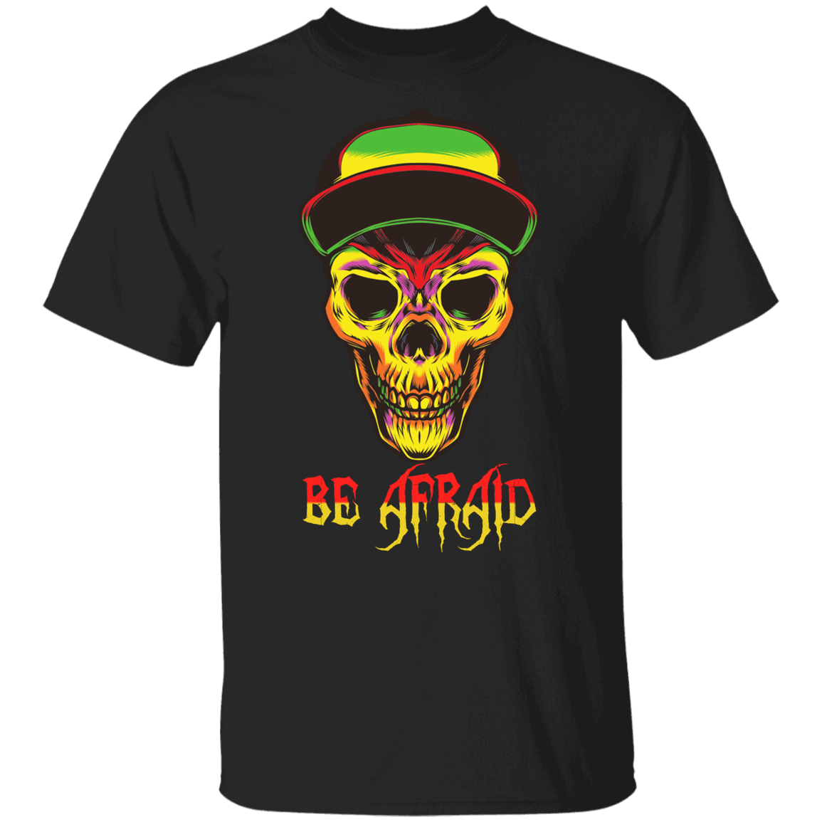 Be Afraid Halloween Costume  Youth Unisex T-Shirt - DNA Trends