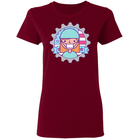 Image of Essential Worker Labor Day Ladies'  T-Shirt - DNA Trends