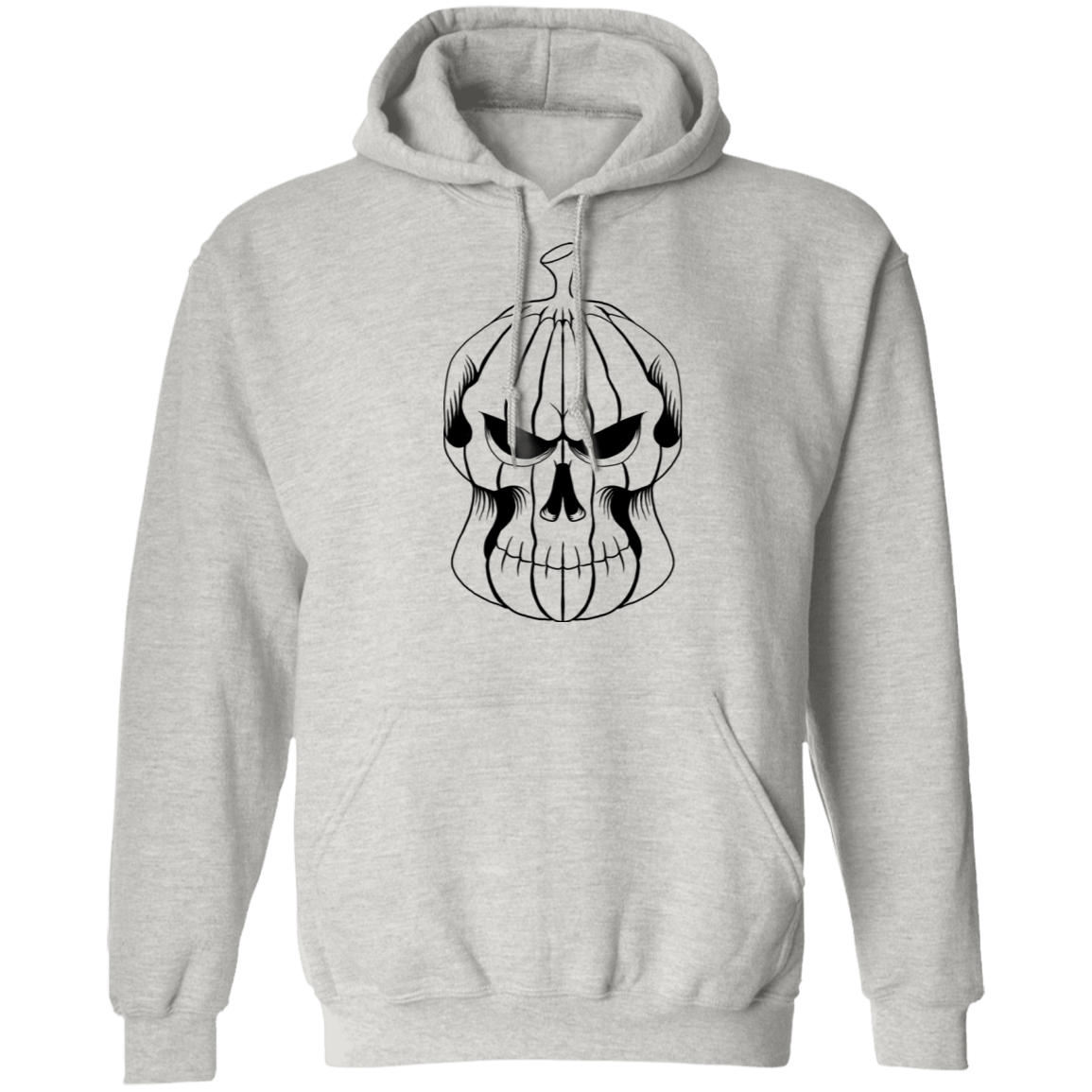 Pumpkin Skull Halloween Costume Pullover Hoodie - DNA Trends
