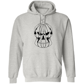 Pumpkin Skull Halloween Costume Pullover Hoodie - DNA Trends