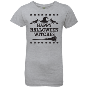 Happy Halloween Witches T-Shirt Halloween Clothes (Girls) - DNA Trends