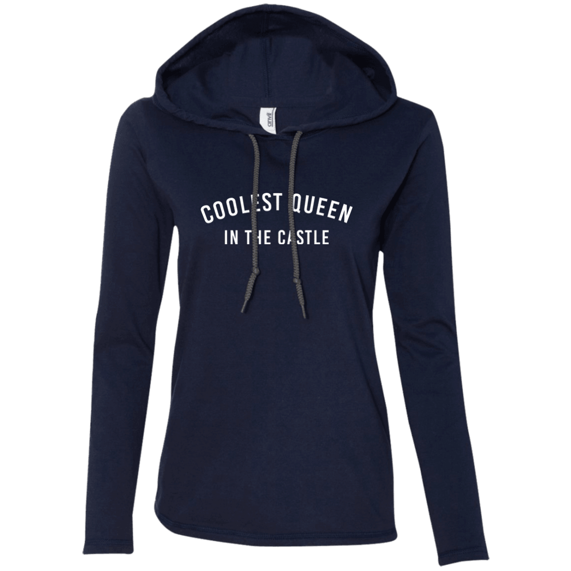 Coolest Queen LS T-Shirt Hoodie - DNA Trends
