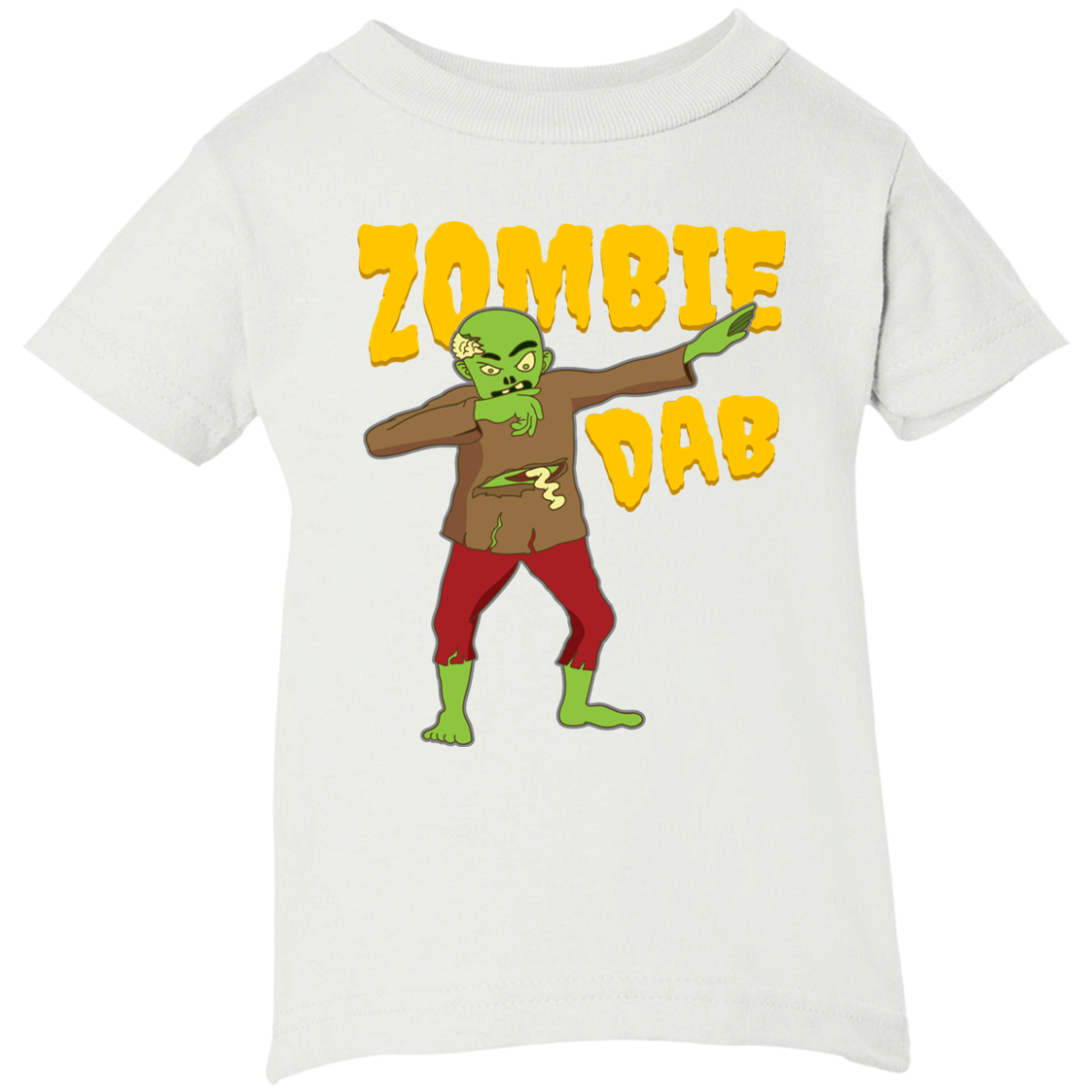 Trendy Zombie Dab T-Shirt Halloween Tee (Infants) - DNA Trends