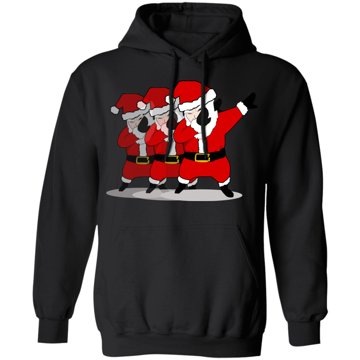 Cool Awesome Dabbing Santa Pullover Hoodie - DNA Trends