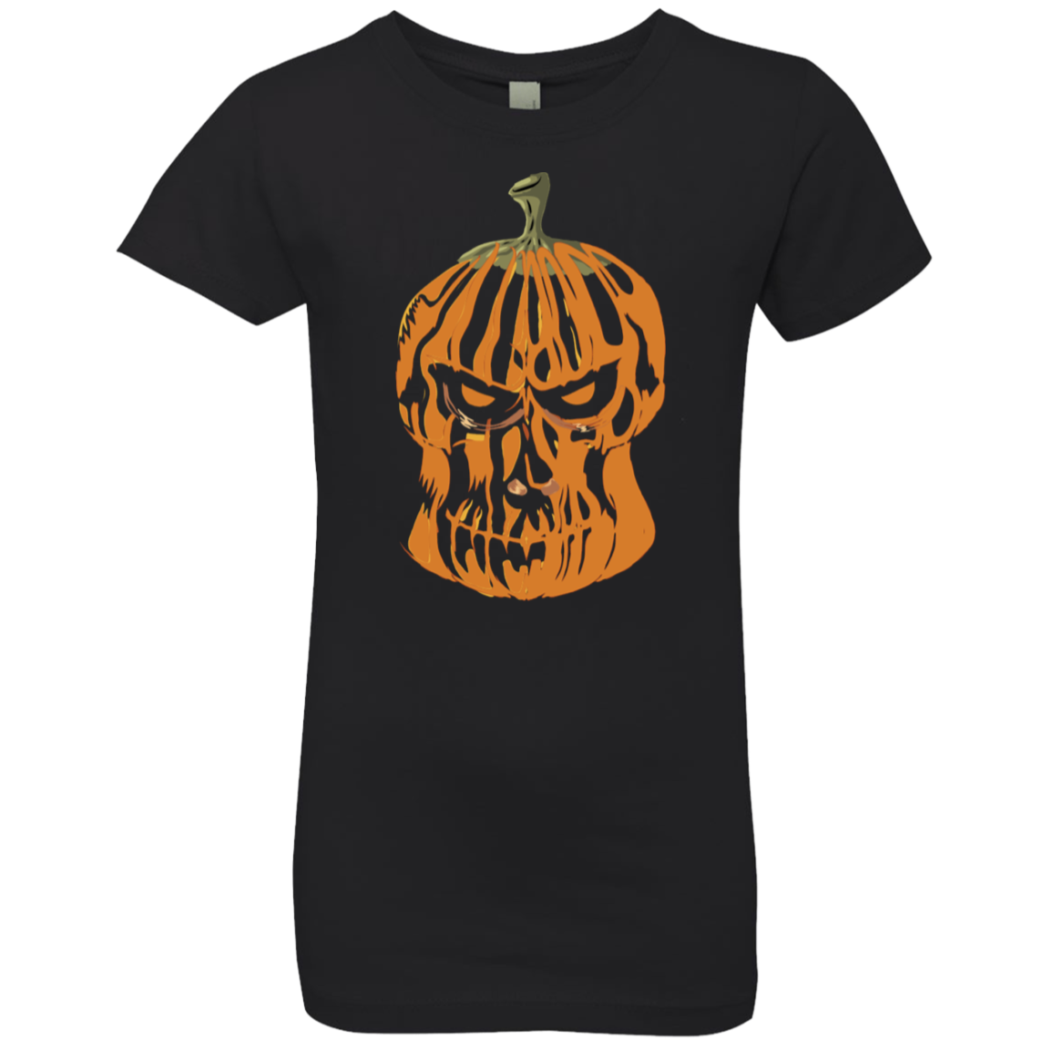 Pumpkin-Skull Halloween Costume  Girls' Princess T-Shirt - DNA Trends