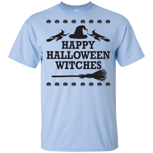 Happy Halloween Witches T-Shirt Halloween Clothing (Boys) - DNA Trends