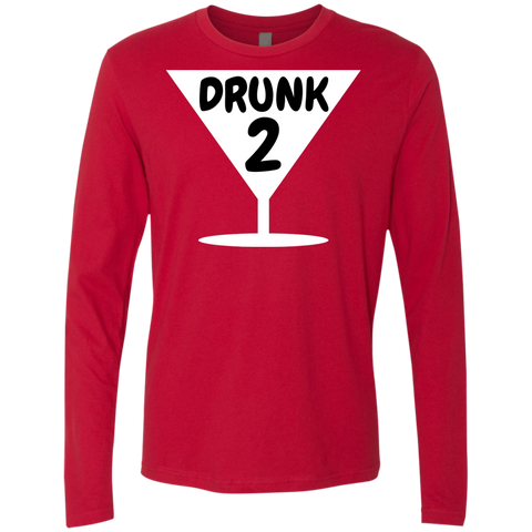 Image of Funny Drunk 2, Thing 1, Thing 2 Halloween Costume Men's Premium LS - DNA Trends