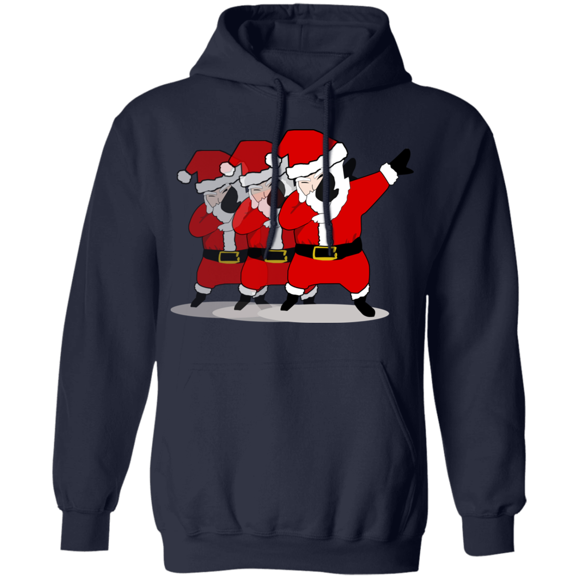 Cool Awesome Dabbing Santa Pullover Hoodie - DNA Trends
