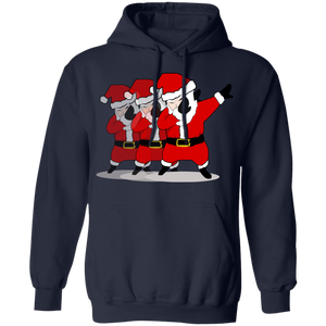 Cool Awesome Dabbing Santa Pullover Hoodie - DNA Trends