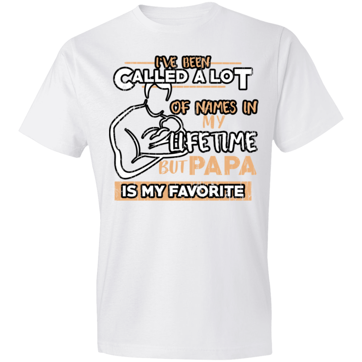 Papa Is My Favorite Name T-Shirt - DNA Trends