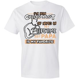 Papa Is My Favorite Name T-Shirt - DNA Trends