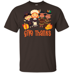 Cool Give Thanks Youth Ultra Cotton T-Shirt - DNA Trends