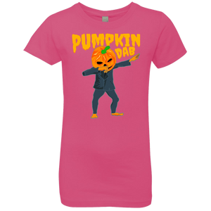 Trendy Pumpkinhead Dab T-Shirt Halloween Tshirts (Girls) - DNA Trends