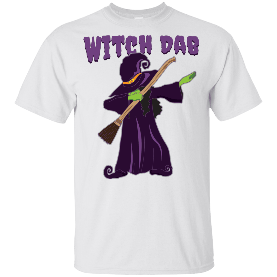 Trendy Witch Dab T-Shirt Halloween Tees (Boys) - DNA Trends