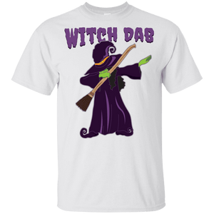 Trendy Witch Dab T-Shirt Halloween Tees (Boys) - DNA Trends