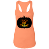 Trick or Treat Pumpkin Halloween Ladies  Tank - DNA Trends