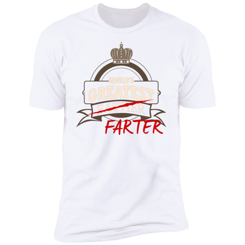 Image of World's Greatest Farter Funny Premium SS T-Shirt - DNA Trends
