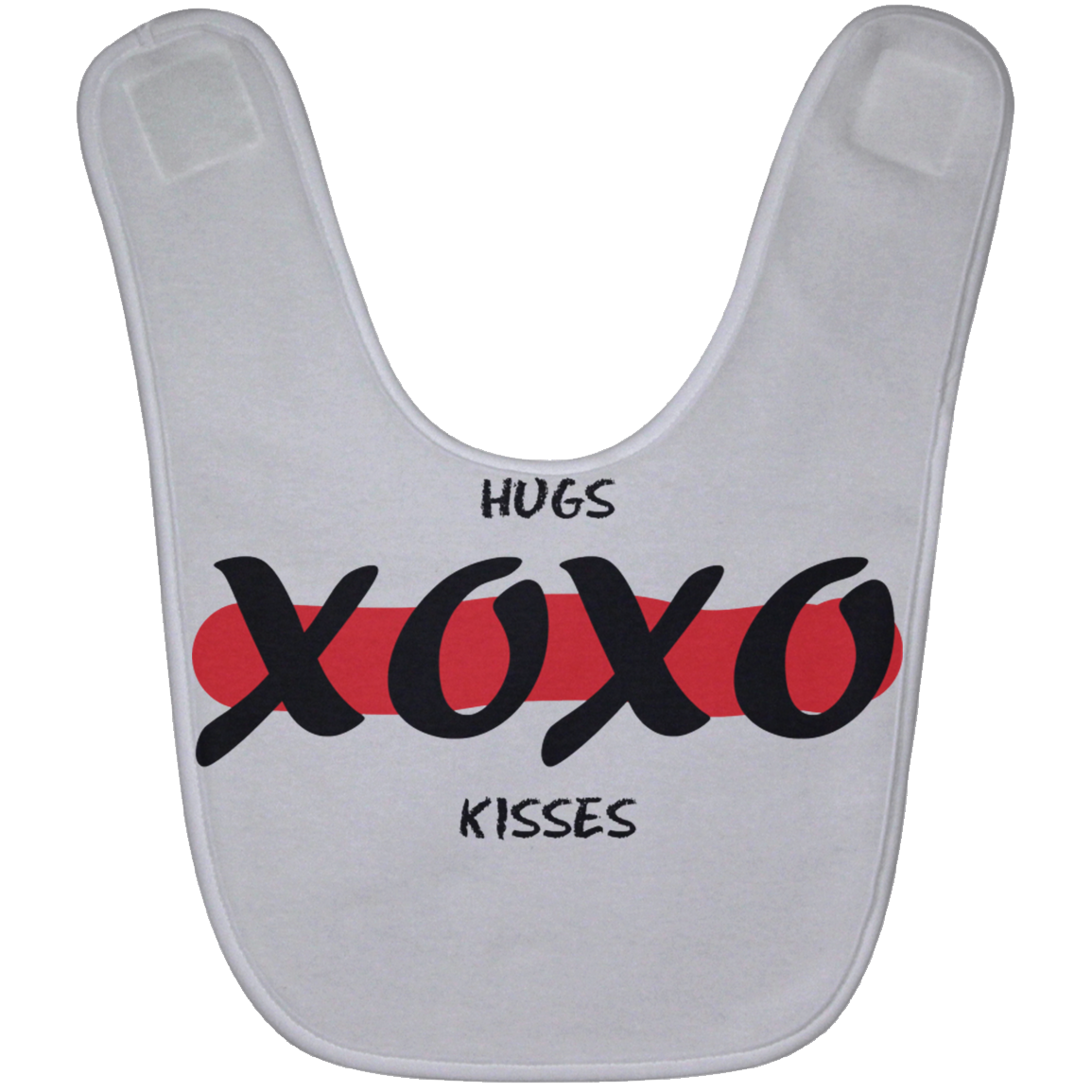 Hugs & Kisses Baby Bib - DNA Trends
