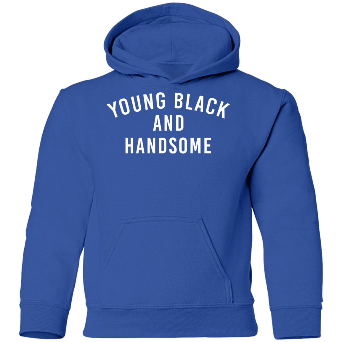 Young Black and Handsome  Youth Pullover Hoodie - DNA Trends