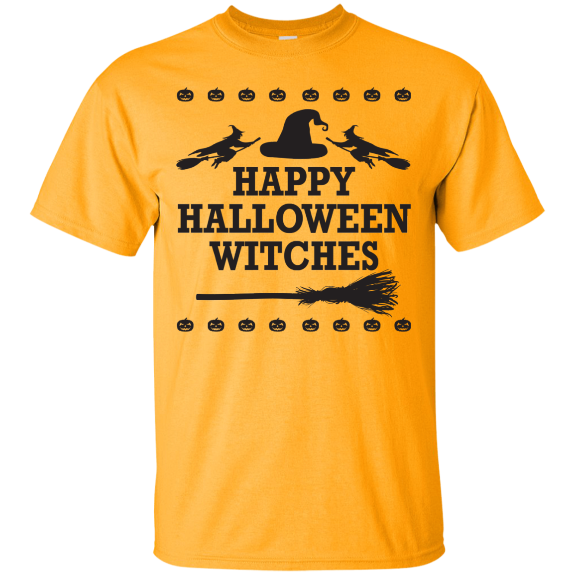 Happy Halloween Witches T-Shirt Halloween Cool Tees (Boys) - DNA Trends