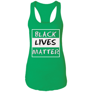 Black Lives Matter Ladies Racerback Tank - DNA Trends