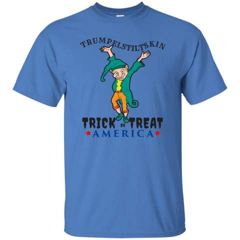 Image of Trumpelstiltskin Trick Or Treat America T-Shirt Halloween Shirts (Men)