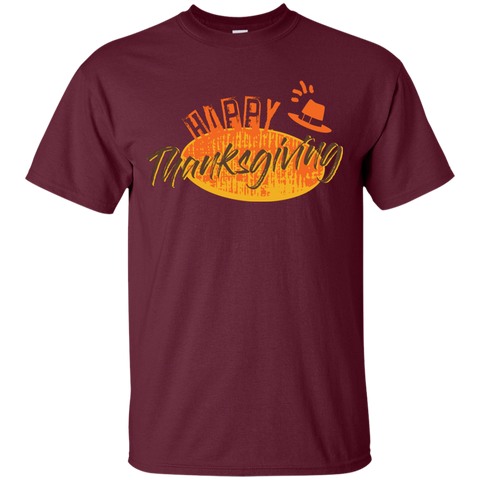 Image of Happy Thanksgiving Cool Ultra Cotton T-Shirt - DNA Trends