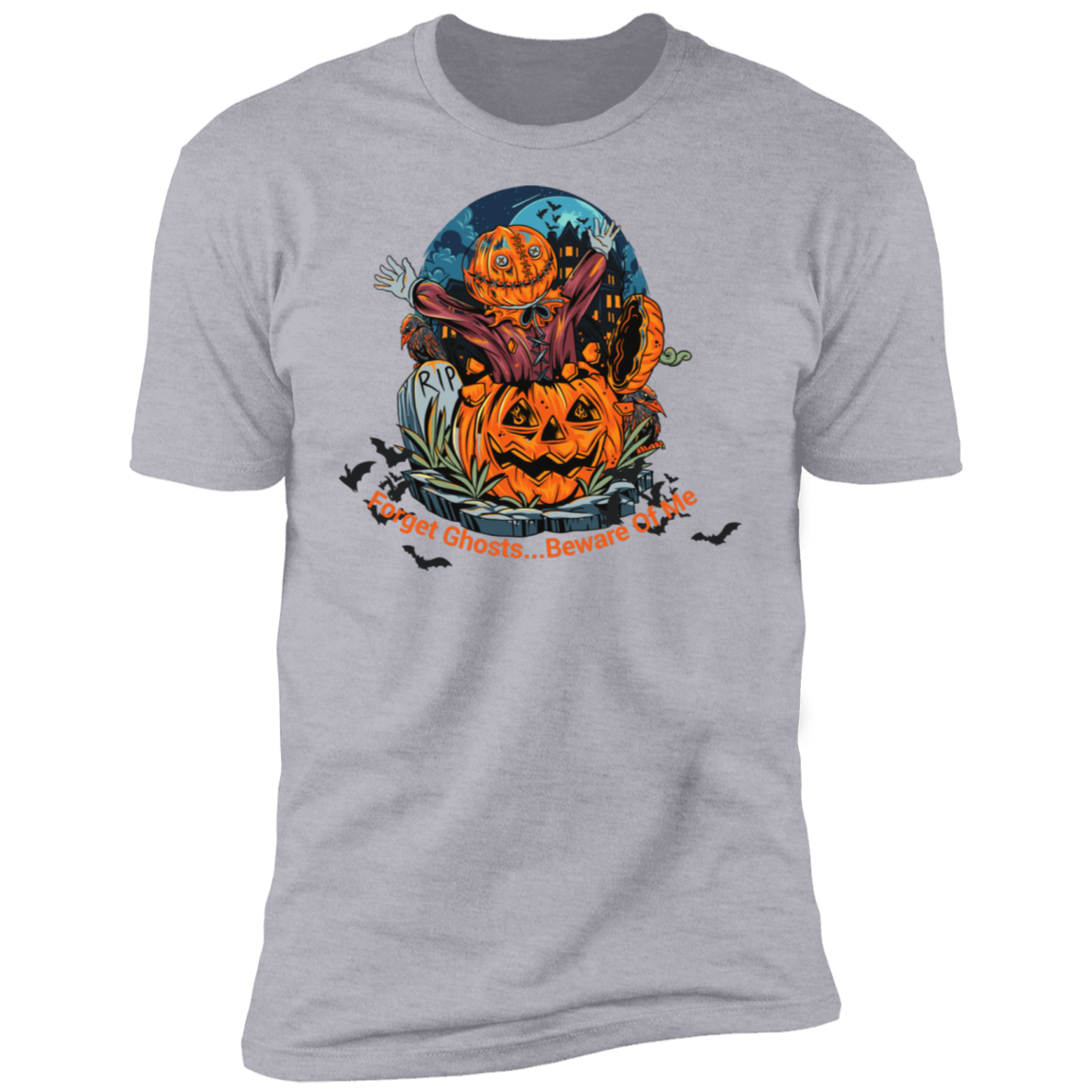 Spooky Yard Halloween Costume T-Shirt (Men) , Forget Ghosts... Beware Of Me Custom Design - DNA Trends