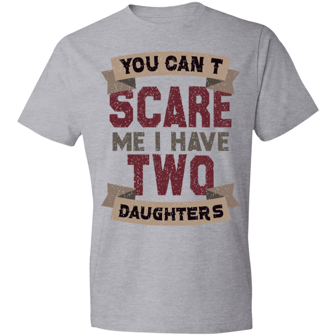 I Have Two Daughters Lightweight T-Shirt - DNA Trends