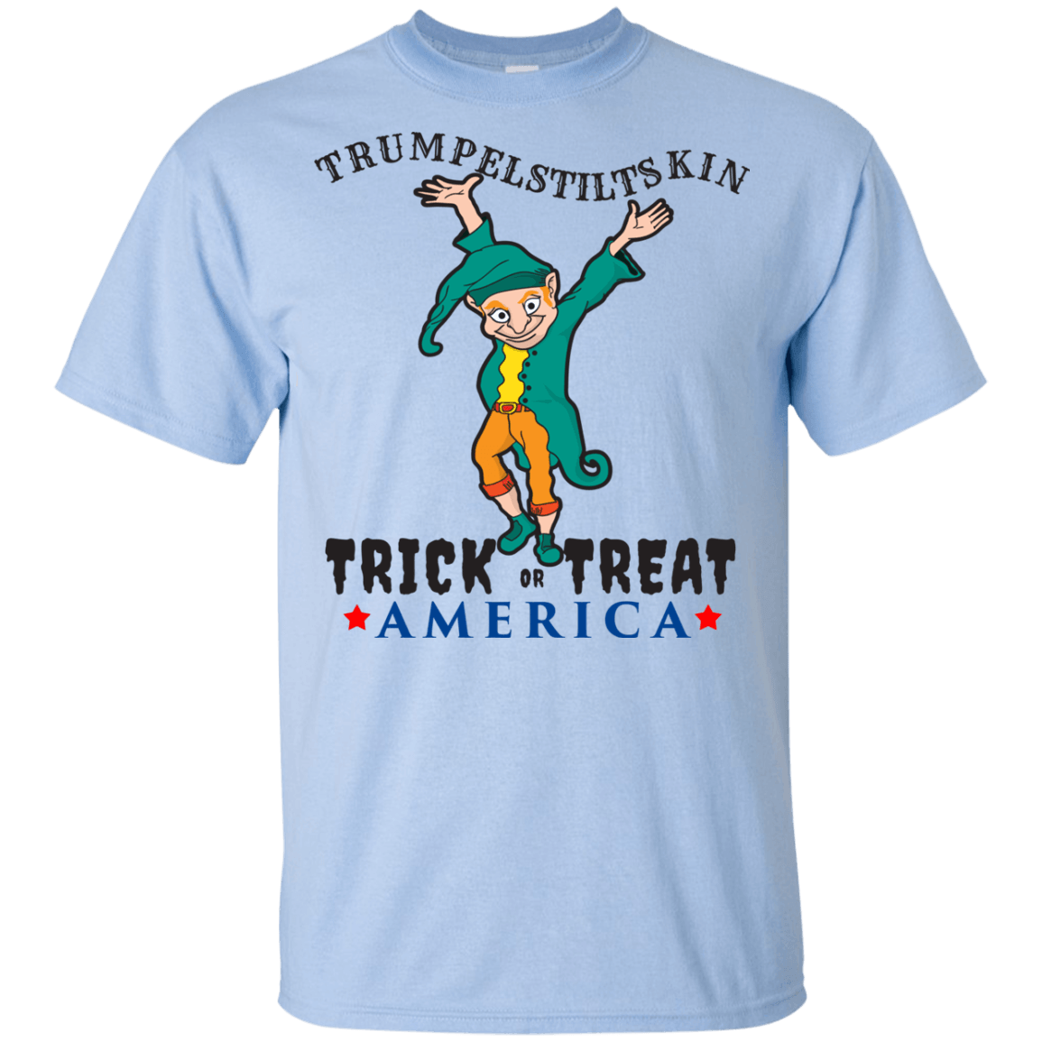 Trumpelstiltskin Trick Or Treat America T-Shirt Halloween Tee (Boys) - DNA Trends