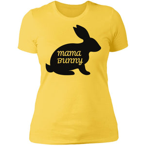 Mama Bunny Easter  Ladies'  T-Shirt:  For Moms, Easter Bunny, nursing mother Easter,Mom Matching Outfit, 2022 Easter Mom, Best Mom