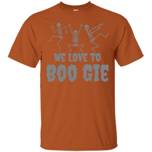 We Love To Boogie Halloween T-Shirt - DNA Trends