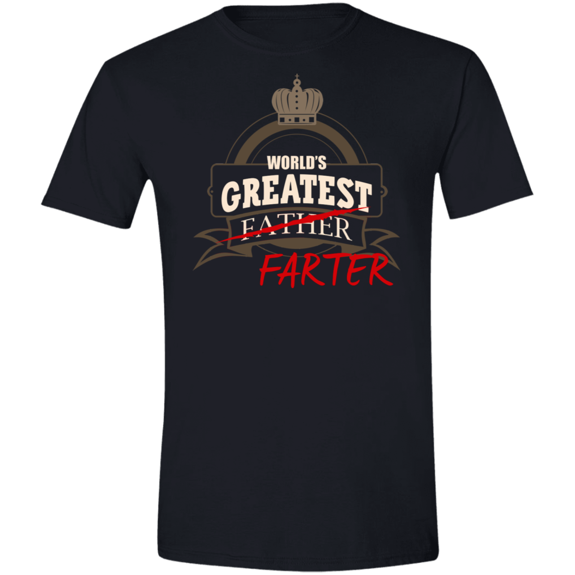 Worlds Greatest Farter Funny Softstyle T-Shirt - DNA Trends