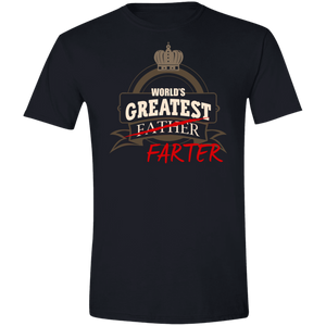 Worlds Greatest Farter Funny Softstyle T-Shirt - DNA Trends