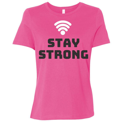 Stay Strong Ladies' T-Shirt - DNA Trends