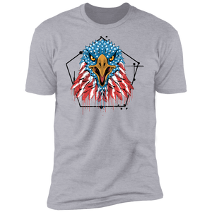 Premium  4th of July - Patriotic Eagle Short Sleeve T-Shirt - DNA Trends