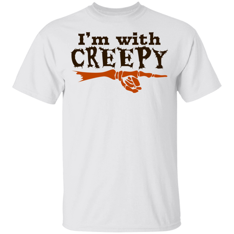 Image of I'm With Creepy Halloween T-Shirt(Boys) - DNA Trends