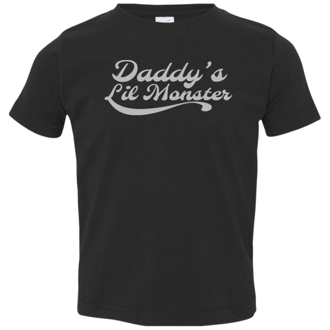 Image of Daddy's Lil Monster Halloween T-Shirt(Toddlers) - DNA Trends