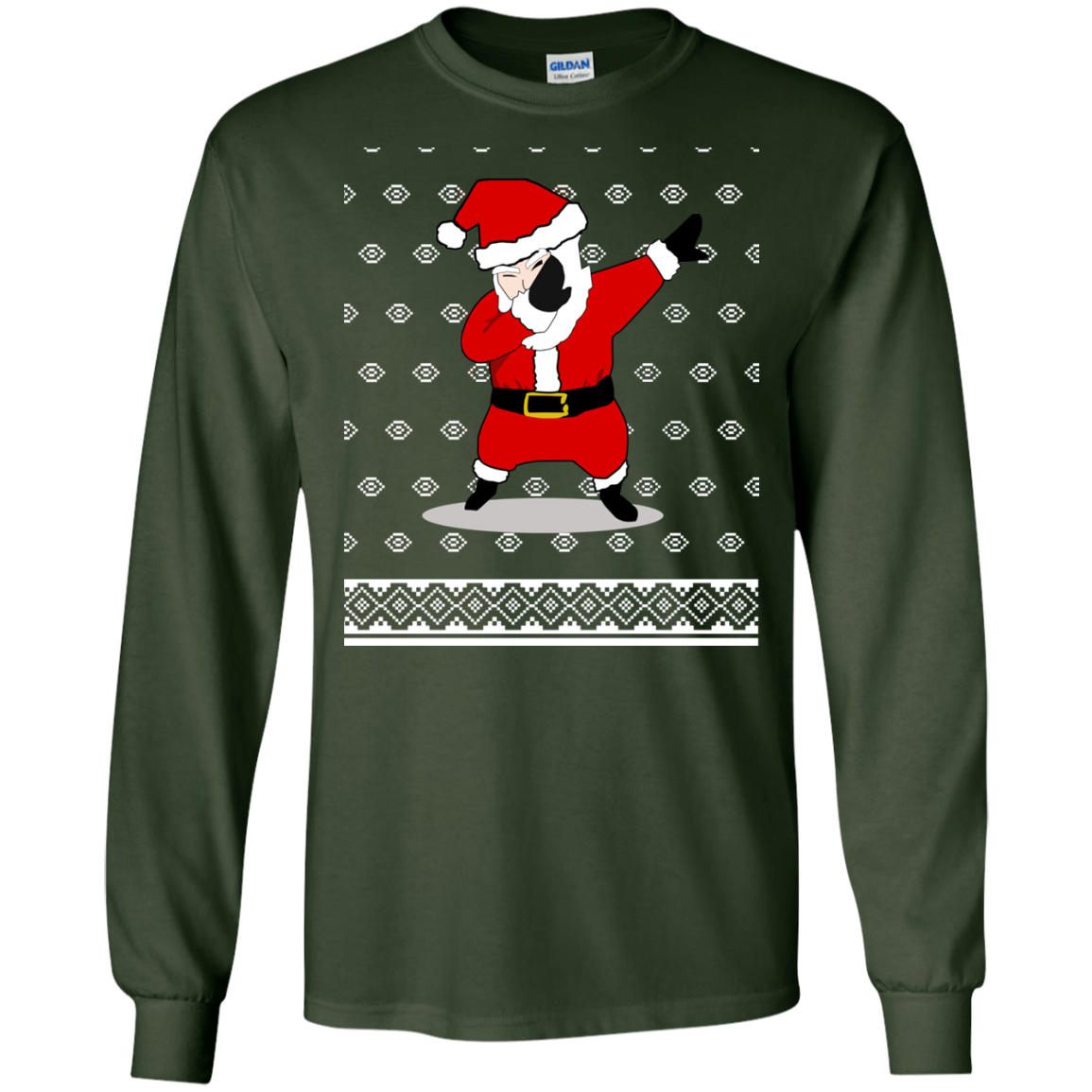 Funny Dabbing Santa Christmas T-Shirt Multi Color 100% Cotton for This Christmas – Limited Edition! by Gildan - DNA Trends