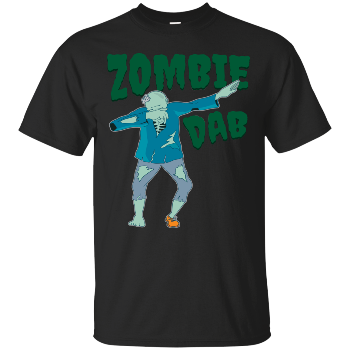 Trendy Zombie Dab T-Shirt Halloween Clothes (Men) - DNA Trends