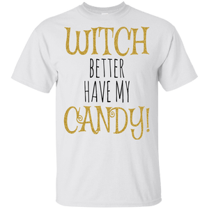 Witch Better Have My Candy T-Shirt Halloween Tees (Boys) - DNA Trends