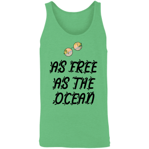 As Free As The Ocean  Unisex SummrTank - DNA Trends