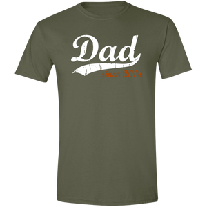 Dad Since 2018 Softstyle T-Shirt - DNA Trends