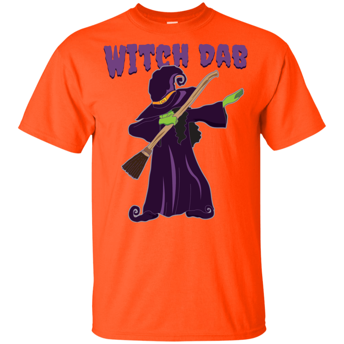 Trendy Witch Dab T-Shirt Halloween Tees (Boys) - DNA Trends